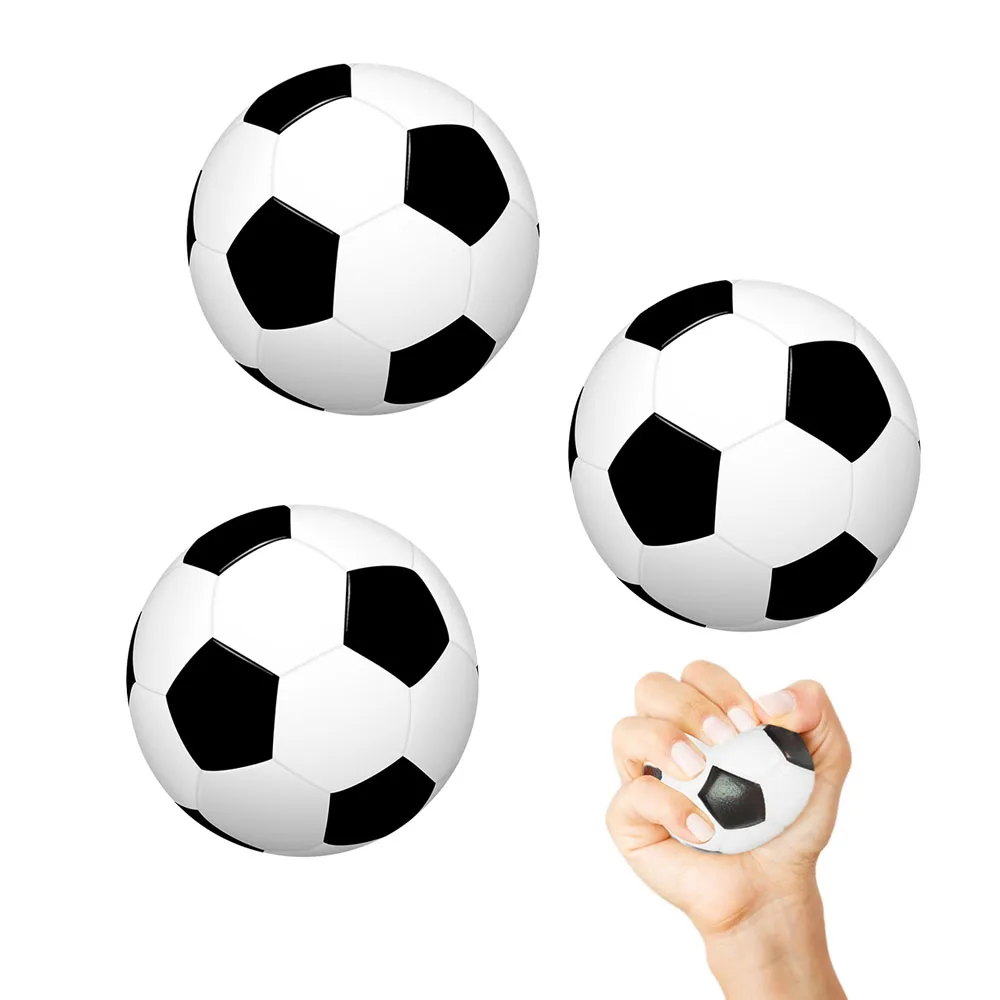 

3pcs 6cm Soccer Ball Mini Footballs Stress Ball Soccer Party Favors Football Birthday Gifts Stress Relief Relaxation Party Decor