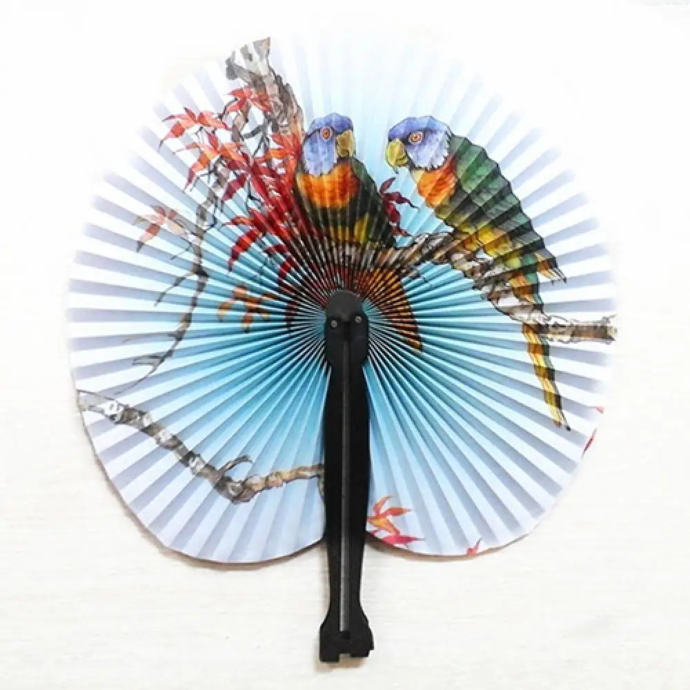 

Paper Foldable Fan Hand Fan 3Pcs Chinese Oriental Floral Hand Fans Wedding Table Favors