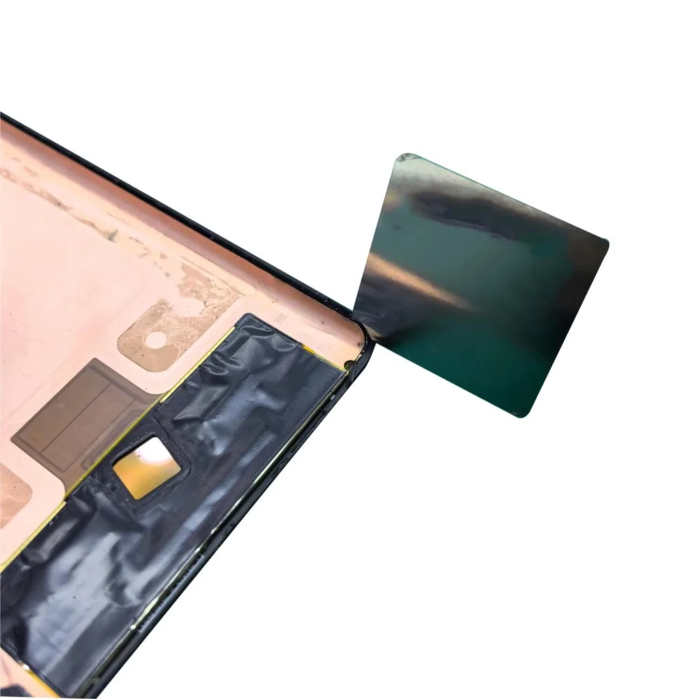 0 03 мм ультратонкий многоразовый металлический открывающийся ЖК-экран из