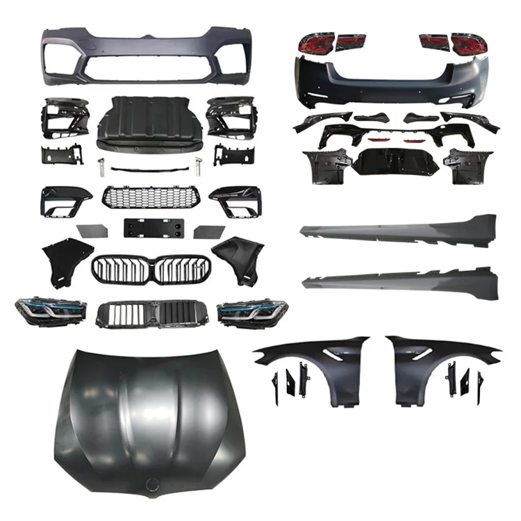 Комплект для корпуса F90 G30 upgrade LCI M5 стильный передний и задний бампер