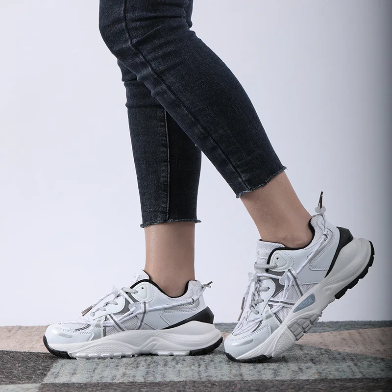 

Ins2022 New Ulzzang street shot women's shoes sneakers soft soled shoes running shoes breathable net shoes