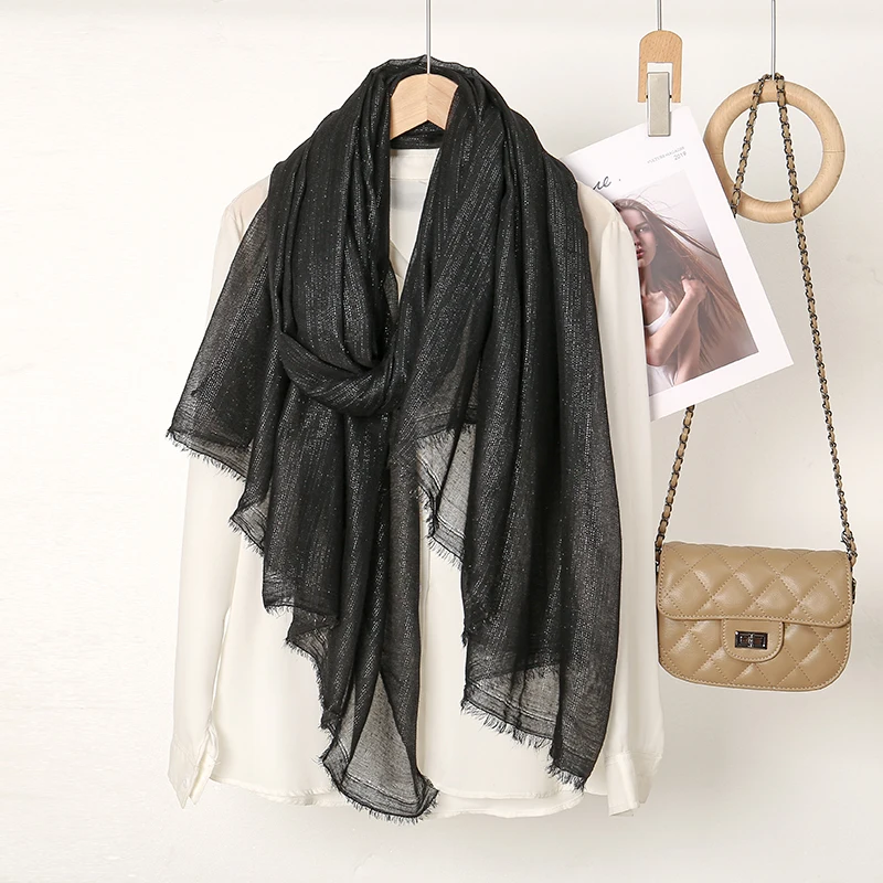 Женская длинная шаль элегантный Шелковый шейный платок в элегантном стиле 200 х15