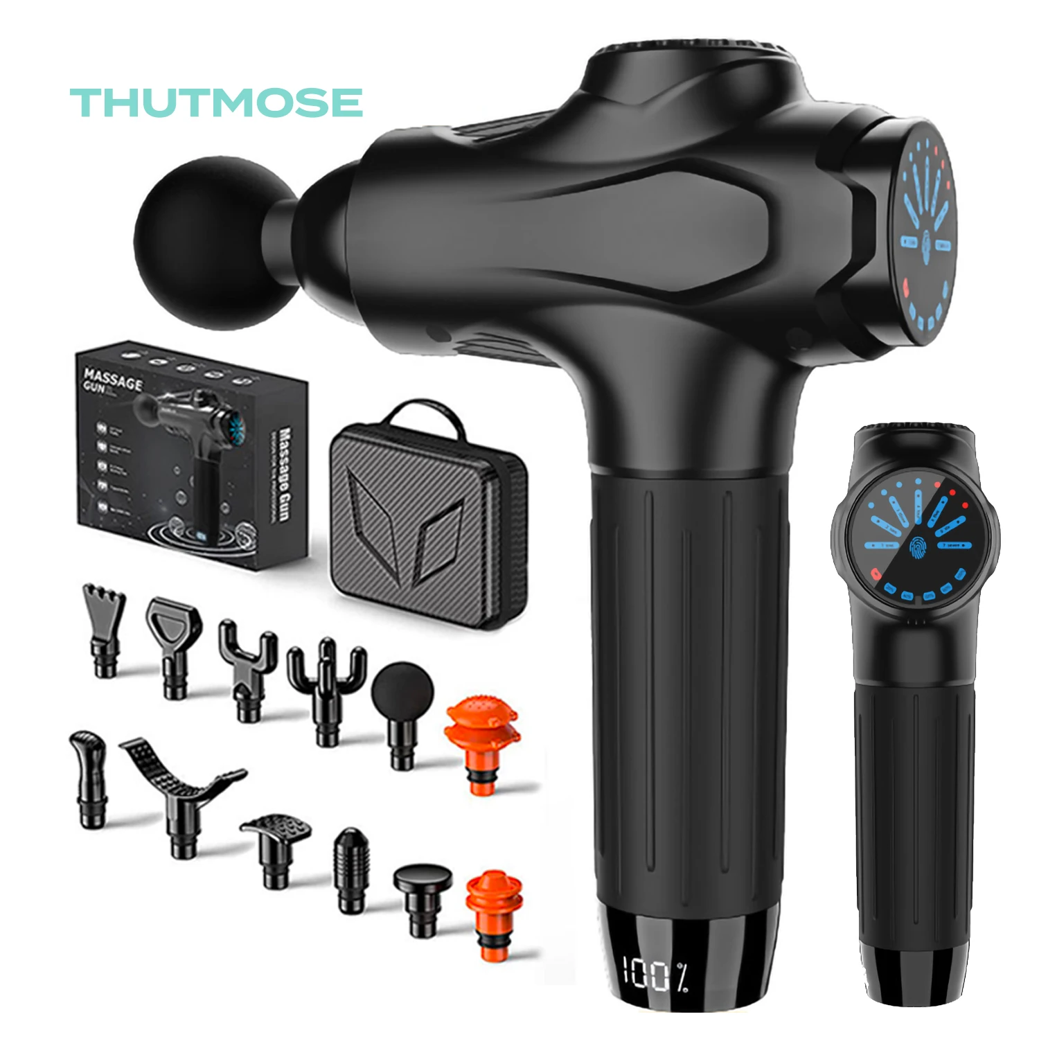 Электрический массажный пистолет THUTMOSE для облегчения глубоких тканей боли в