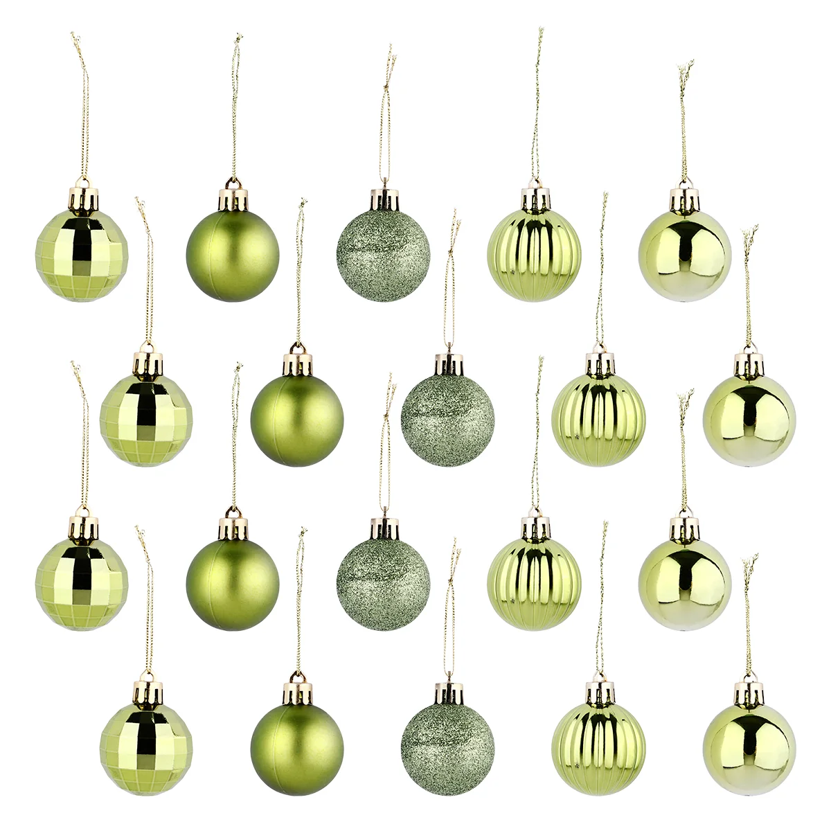 

34 Pcs Creative Christmas Tree Pendant Christmas Tree Decor Christmas Ball Set