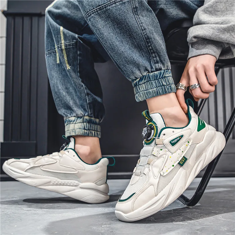 Breathable Comfortable Casual Sneakers Men's  Adult Teenagers Outdoor Running Shoes Walking Shoes School Sports Shoes 39-44#