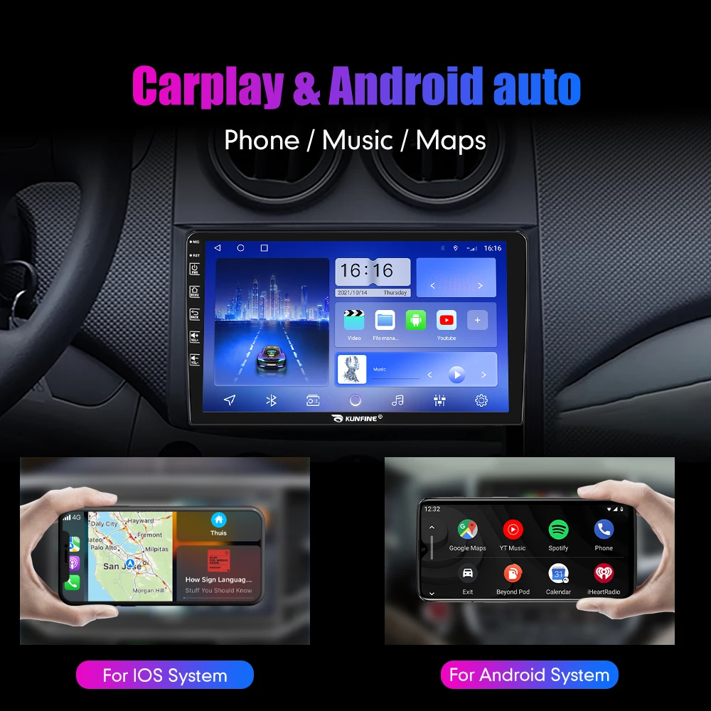 Автомобильный радиоприемник 2Din Android 13 для Chevrolet AVEO T250 Lova 2006-2012 мультимедийный