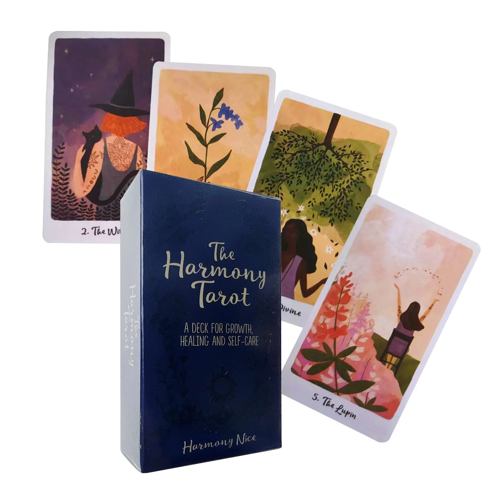 

The Harmony Tarot Cards For Beginners Classic Traditional Tarot Deck Board Games With Box For Fortune Telling Divination Game