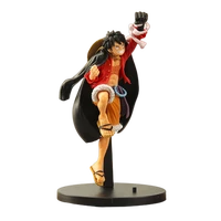 anime figure one piece monkey d luffy collectible model dolls car decoration figurine toys christmas gifts for friends