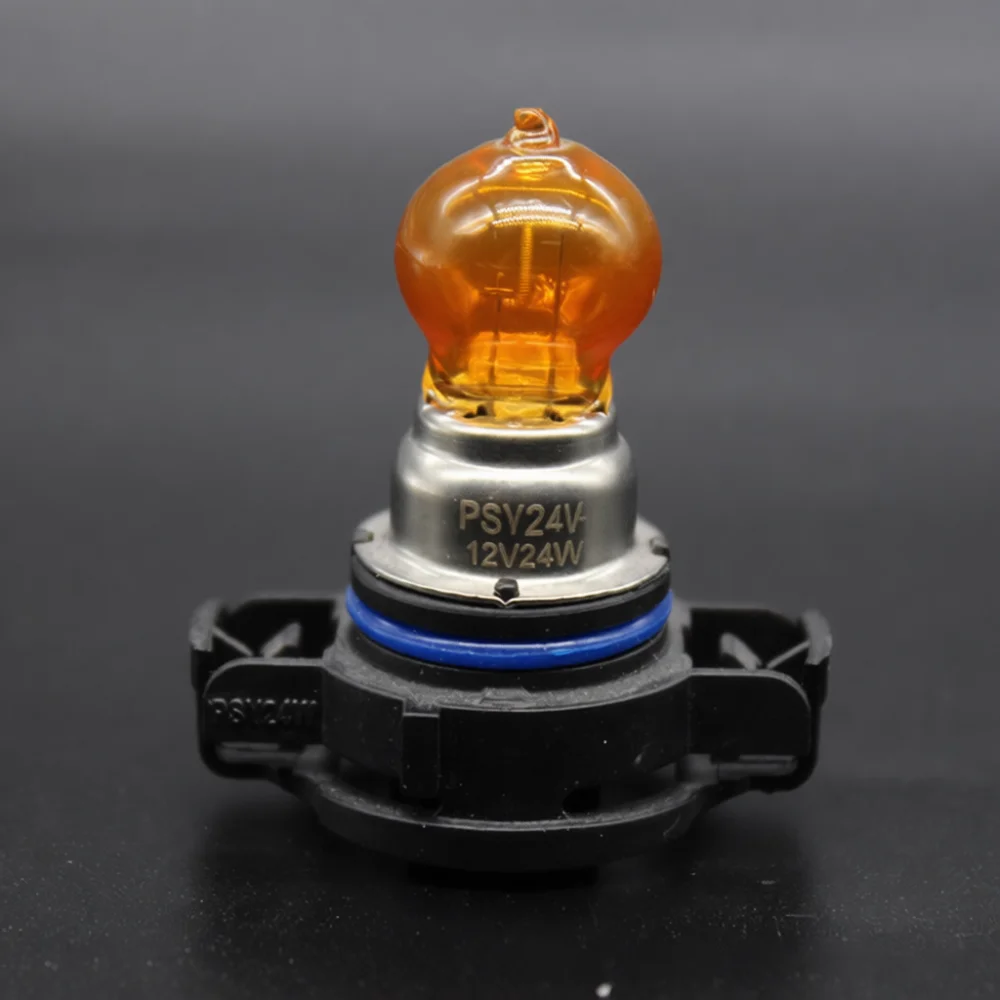 Фото Стандартная галогенная автомобильная лампа PSX24W PY24W PS19W PSX26W PH19W PH24W PW24W для замены источника света стоп-сигнала и габаритного огня. №1