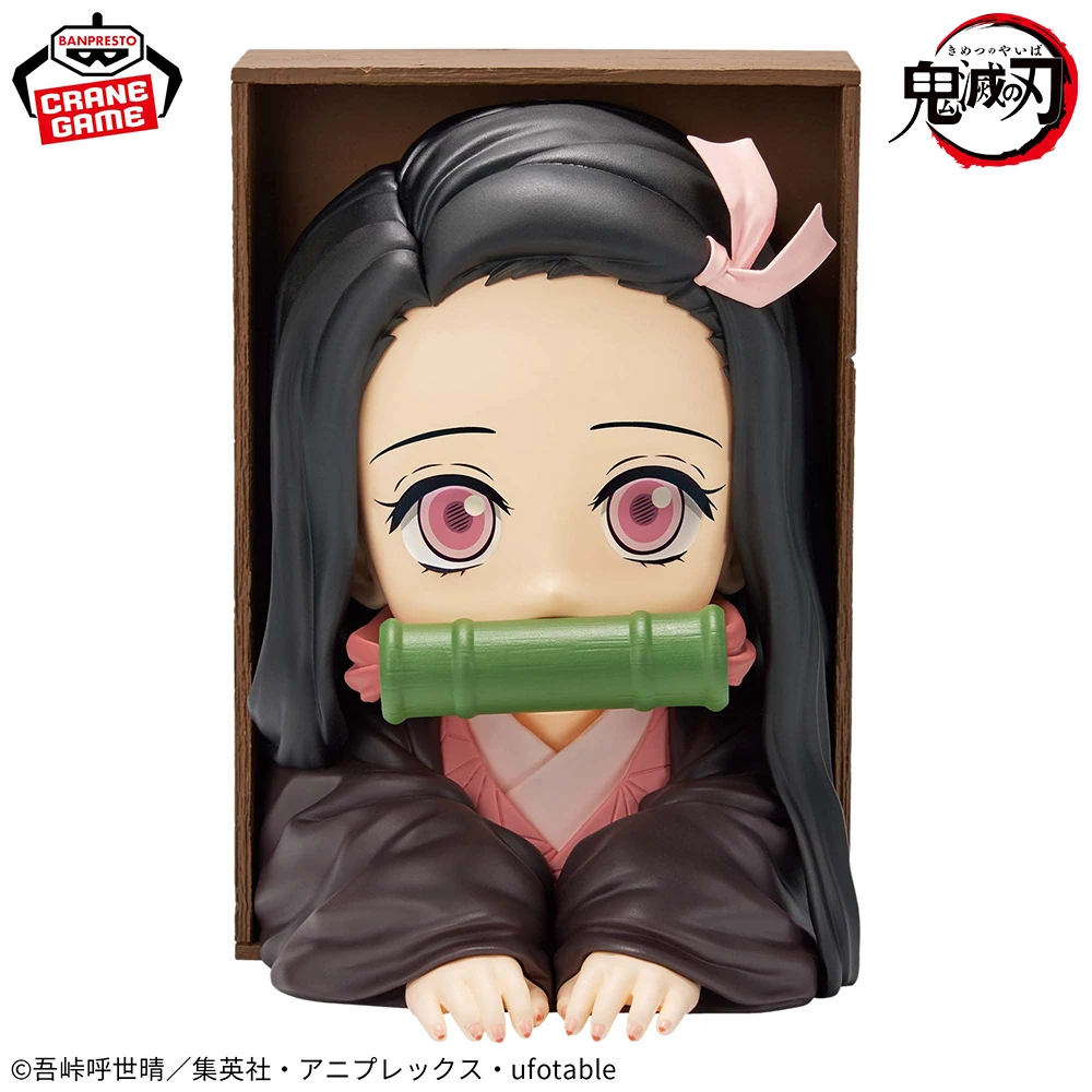 Фото Demon Slayer HYOKOFIG Kamado Nezuko Doma Аниме Фигурка Фигурка BANPRESTO Оригинал В наличии Модель в штучной упаковке Игрушки Праздничные подарки №3