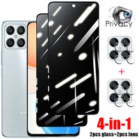 privacy tempered glass for honor x8 screen protector xonor honor x9 5g x7 x8 2022 anti peeping film honor x 8 anti spy glass