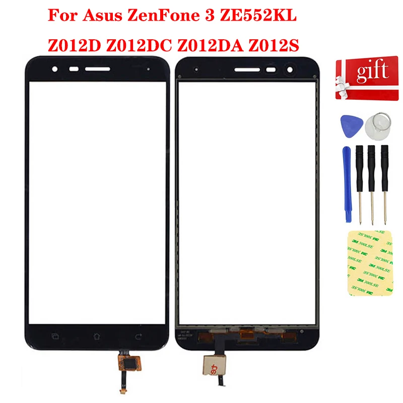 

For Asus ZenFone 3 ZE552KL Z012D Z012DC Z012DA Z012S Touch Screen Digitizer Sensor Touch Panel Glass Replacement