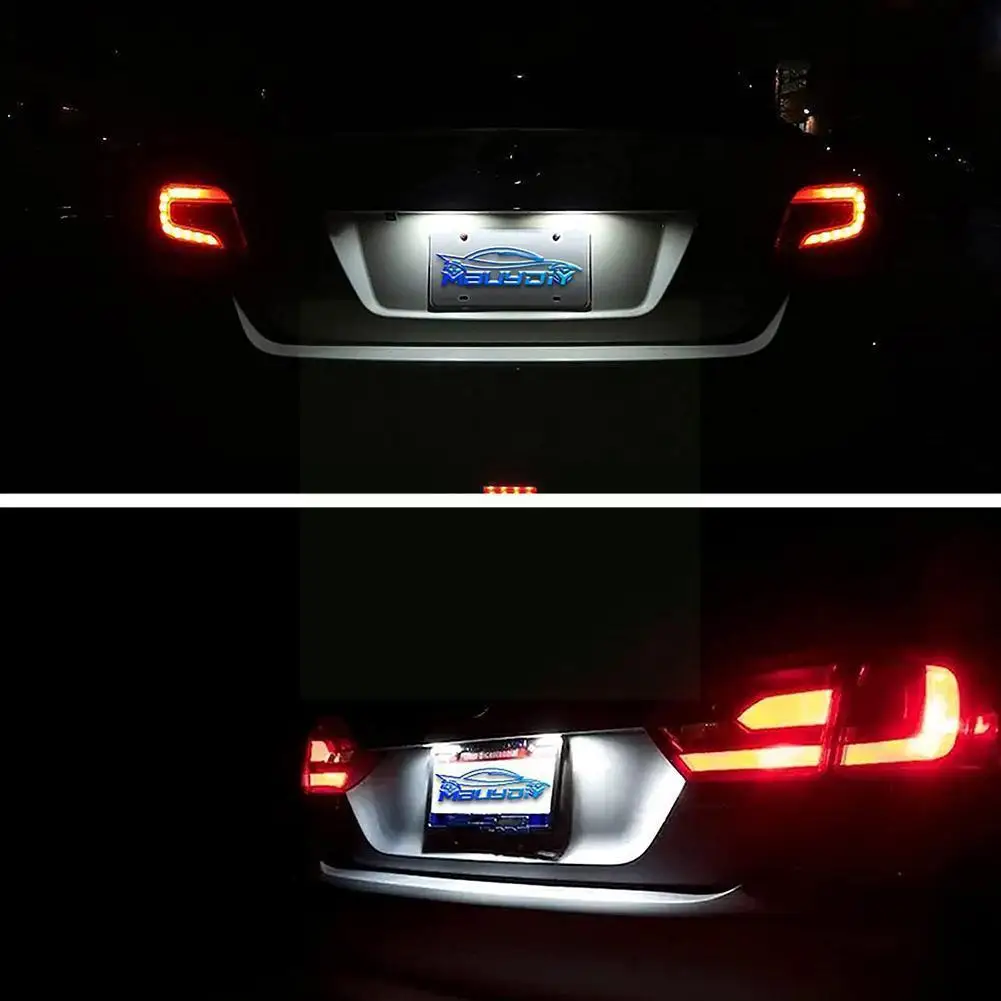 

For 2013-2020 Fiat 500 Maserati Levante "BRIGHT" LED Light Kits Lamp License Plate Plate White License Lamps Number Lights L9L3