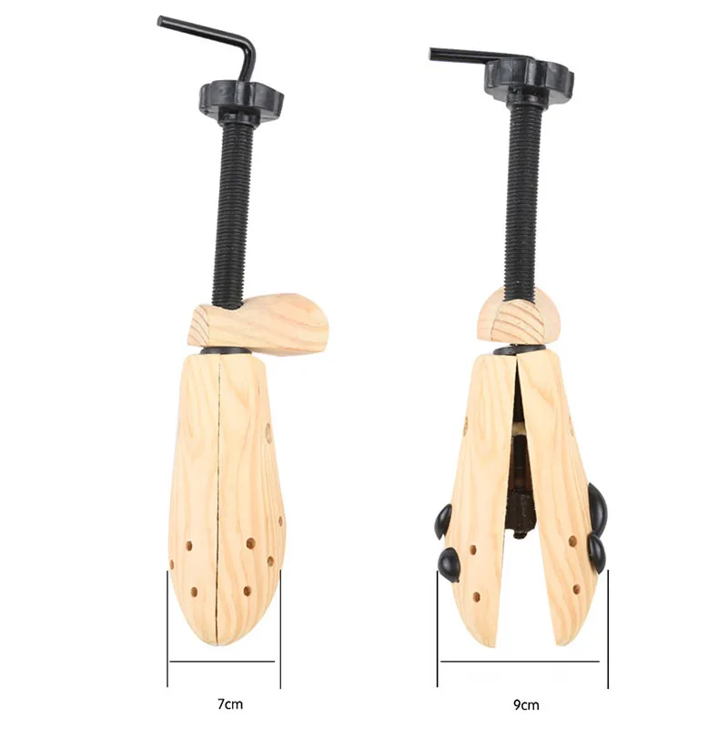 1pcs Wooden Shoe Stretcher for Shoes Tree Shaper Rack Wood Adjustable Flats Pumps Boots Expander Trees Size S/M/L Man Women
