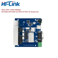 free shipping openwrt 2 4g mt7688a7628nec20ec25 4g lte wifi router module kit with test board hlk gd01