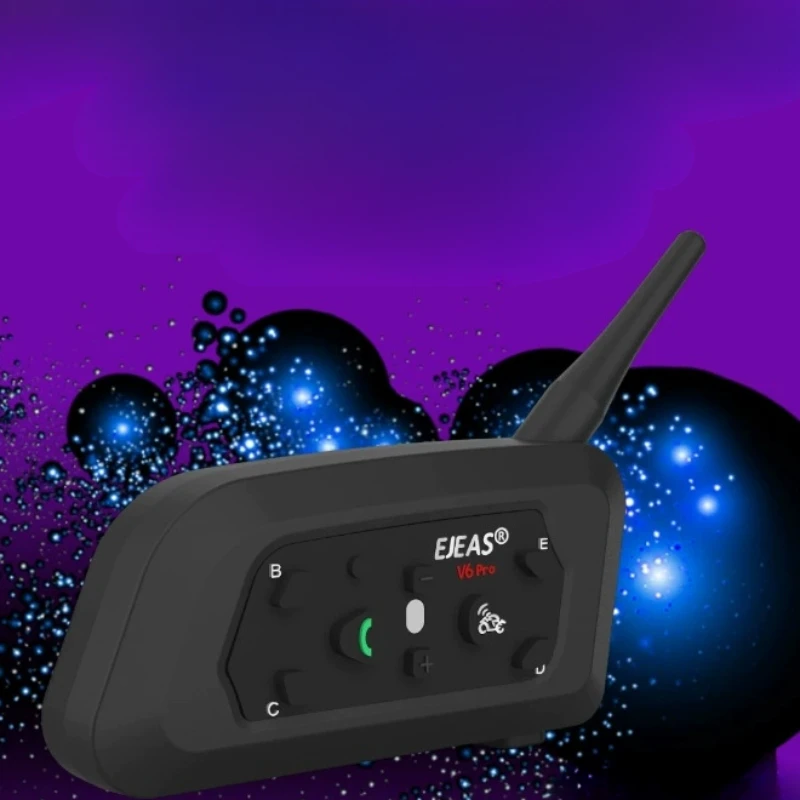 Bluetooth-гарнитура V6Pro для мотоциклетного шлема Bluetooth-гарнитура V6Pro для мотоциклетного шлема