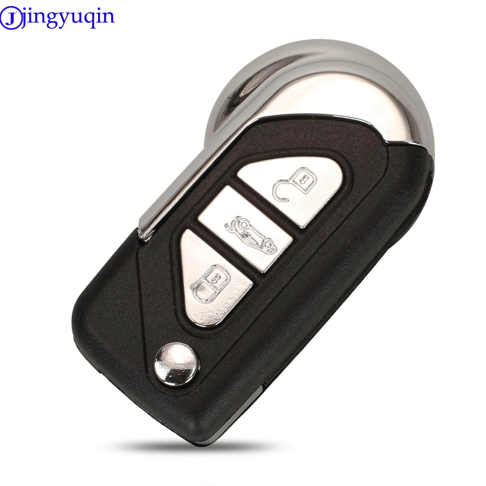 Jingyuqin флип-мульт дистанционного ключа автомобиля, Стайлинг для Citroen DS3, для Puegeot, 2/3 кнопки, откидной корпус дистанционного ключа Va2 Blade