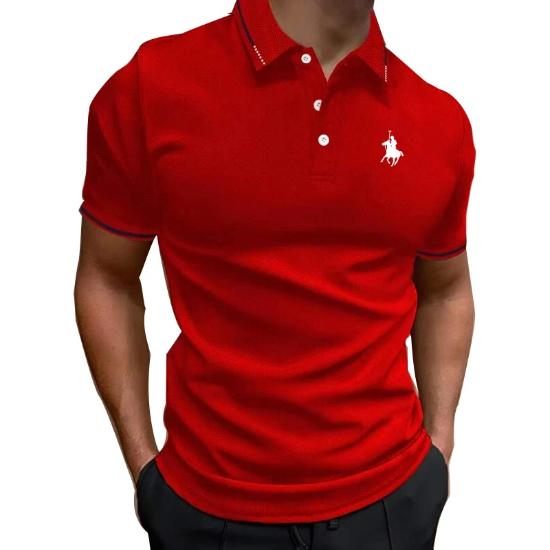 

Men Summer And Spring Polo Shirt Causal Comfortable Cool T-Shirt
