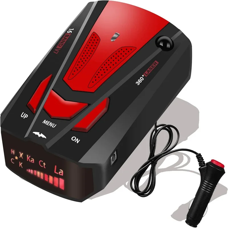 

Radar Detector for Cars Radar Detector for Cars with Voice Prompt Speed Vehicle Speed Alarm System 12v Electronic Dog Detector
