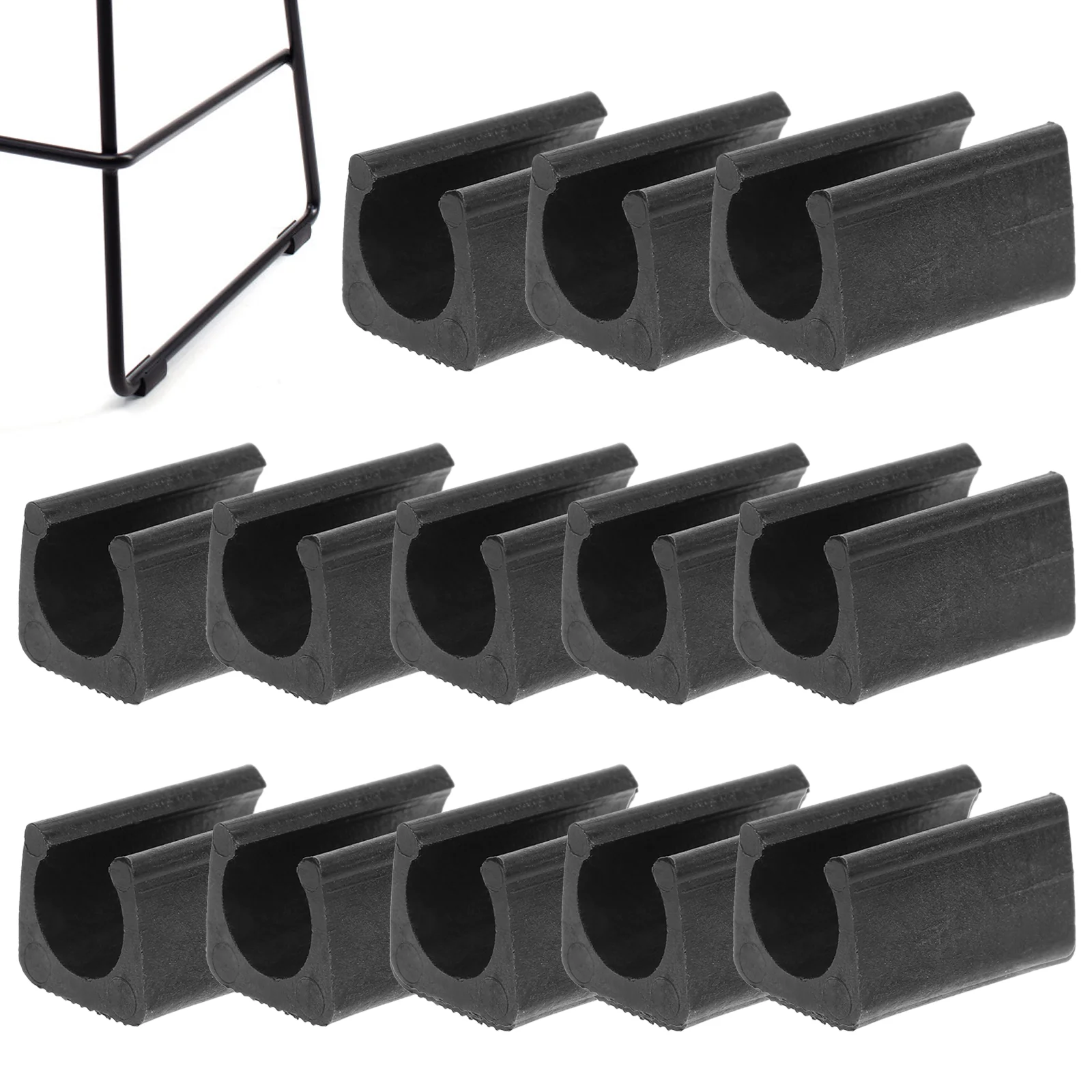 

40 Pcs Furniture Protectors Stool Mat Chair Legs Covers Boots Floor Caps Accessories Feet Plastic Tip