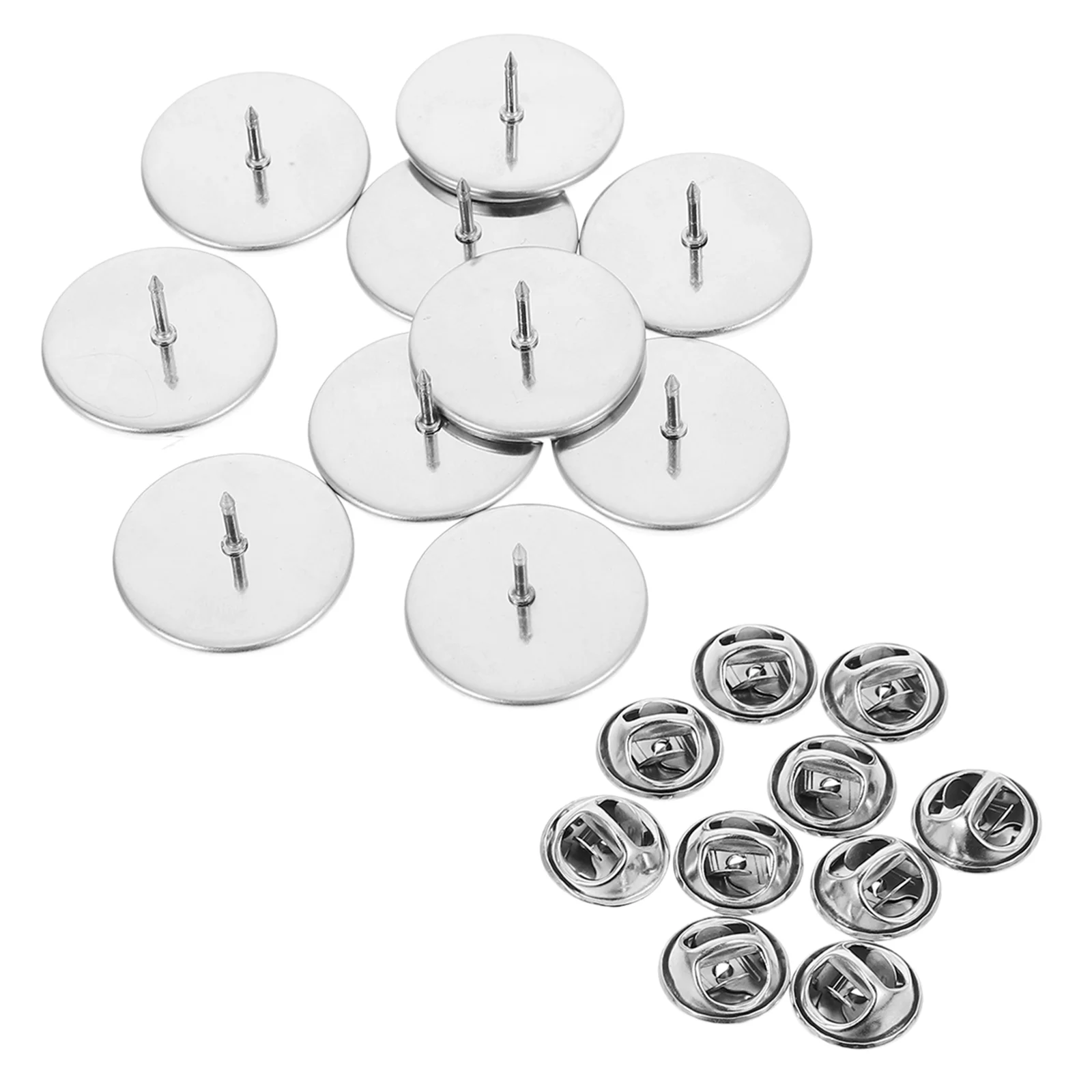 Основа для броши из нержавеющей стали 10 шт.