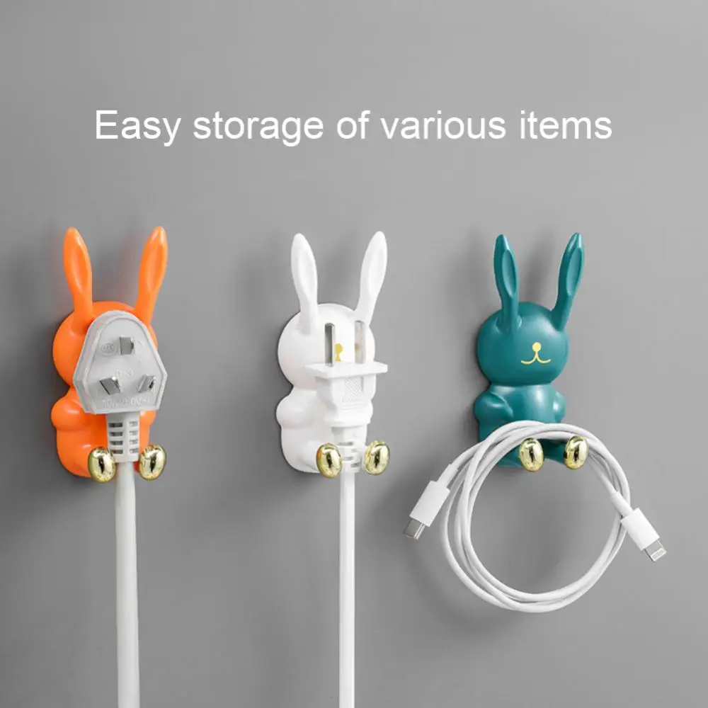 

Punch Free Toothbrush Holder Strong Adhesive Sticking Cute Hook Universal Hooks Creative Adhesive Hook Kitchen Accessories Hook