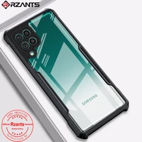 rzants for samsung galaxy m12 m62 m23 f23 f62 a12 a23 a33 a53 a73 m53 m33 5g case hard crystal clear cover casing clear back tpu