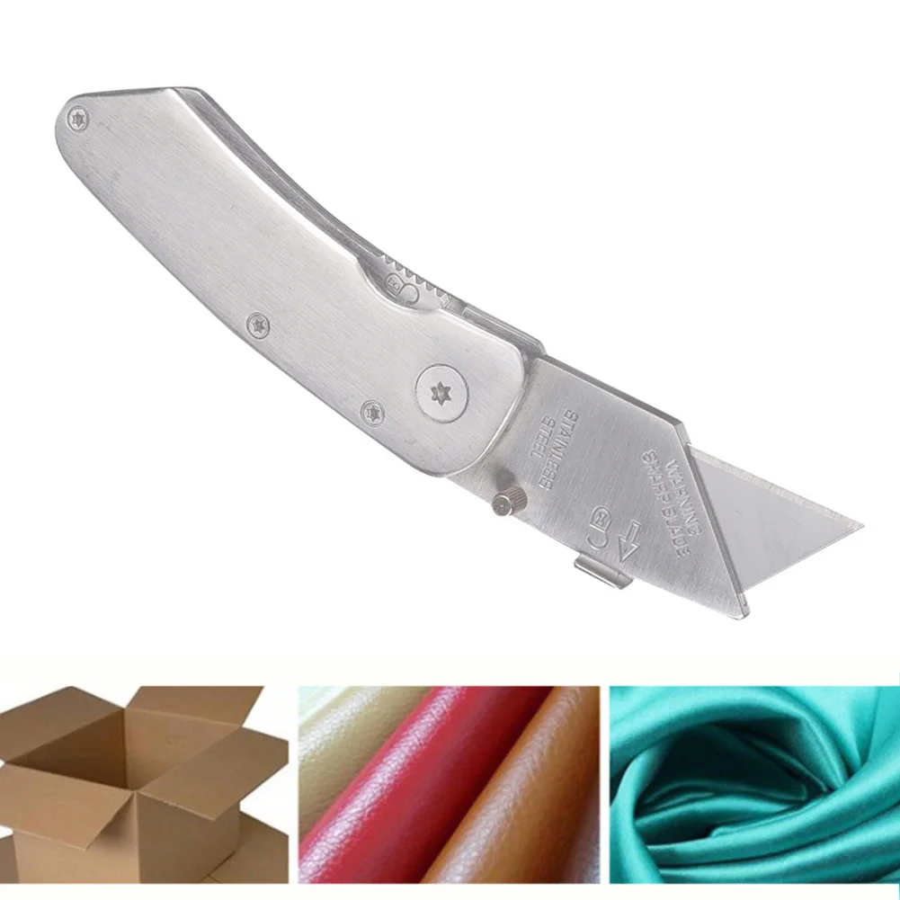 

Hook Cutter Knife Paper Cutter New Youpin High Carbon Steel Art Gold Metal Blade Self-Locking Design Sharp Angle