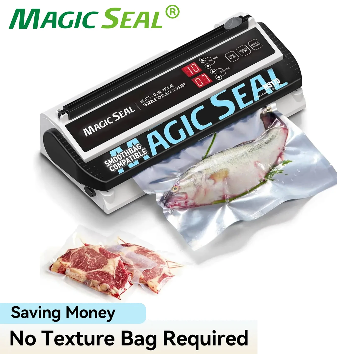 

Вакуумный упаковщик MAGIC SEAL MS175