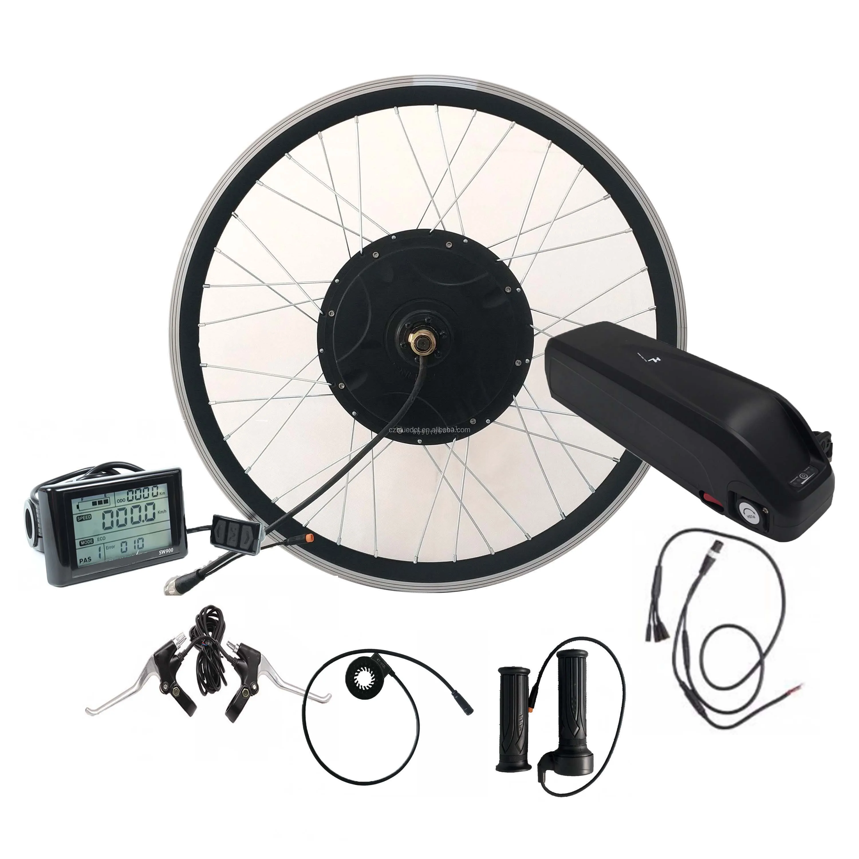 

Rear or front electric bicycle kit 36v 500w hub motor ebike conversion kit with battery optional