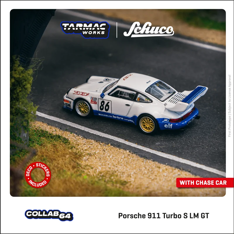 

Предварительная продажа Tarmac работает 1:64 911 Turbo S LM GT Suzuka 1000km 1994 #86 коллекционные модели автомобилей из литого под давлением