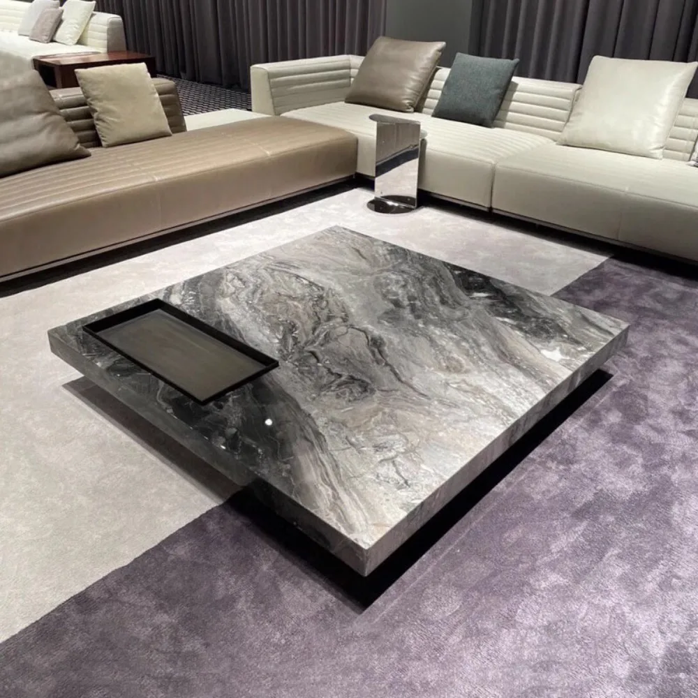 

Square Large Coffee Tables Low Waterproof Unique Clear Organizer Coffee Tables Modern Center Moveis Para Casa Home Furniture