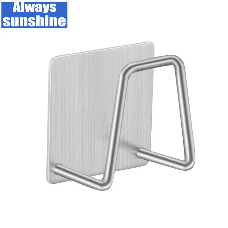 

Heavy Duty Adhesive Hooks Towel Hook Stick on Hooks Wall Hangers Waterproof Stainless Steel Sticky Hooks for Hanging Bathroom Ki