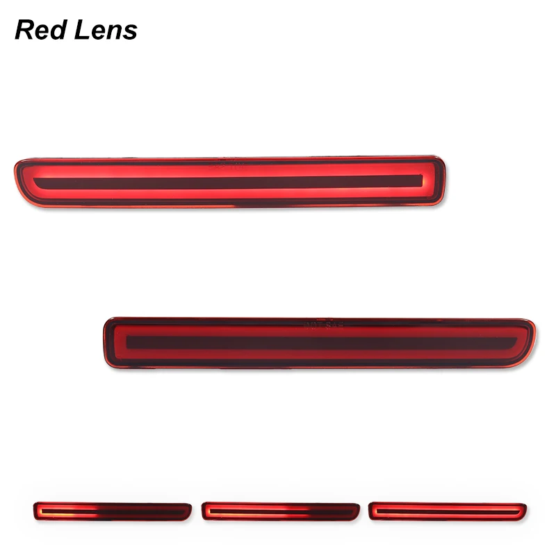 

iJDM для Rover Discovery LR3 LR4 Range Rover Sport, отражатель заднего бампера, задние противотуманные фары тормоза и указатель поворота 05-09