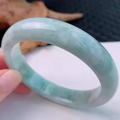 Ювелирные изделия zheru браслет из натурального бирманского нефрита 54 мм-62 мм