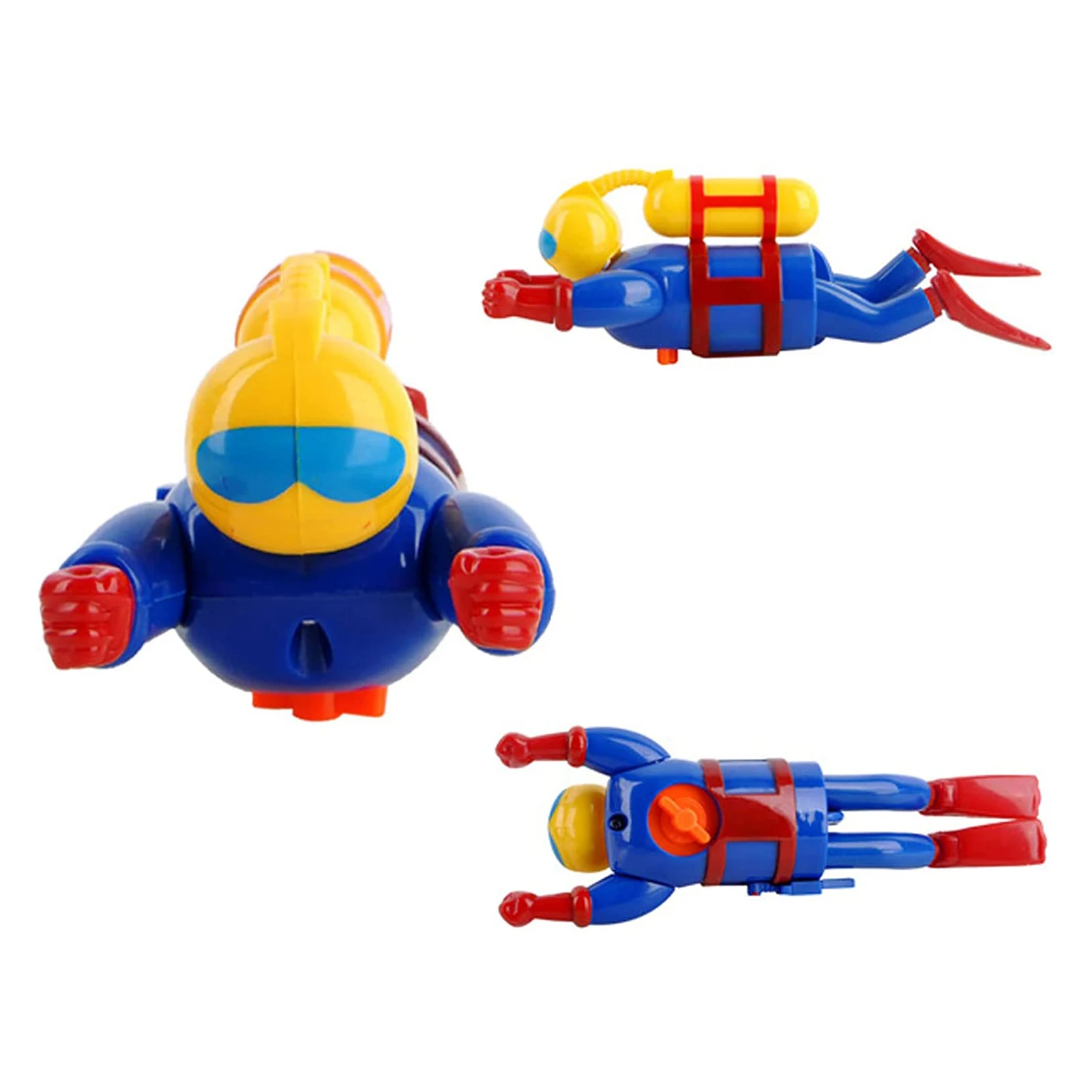 

Swimming Wind Up Bath Toy Fun Diver Bathtub ToyFun Clockwork Moving Toys Bathtime Toys For Toddlers Gift For Boys And Girls