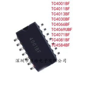 (10PCS) TC4001BF / TC4011BF / TC4013BF / TC4030BF /TC4066BF/ TC4069UBF/ TC4071BF/ TC4081BF/ TC4584BF SOP-14 Integrated Circuit