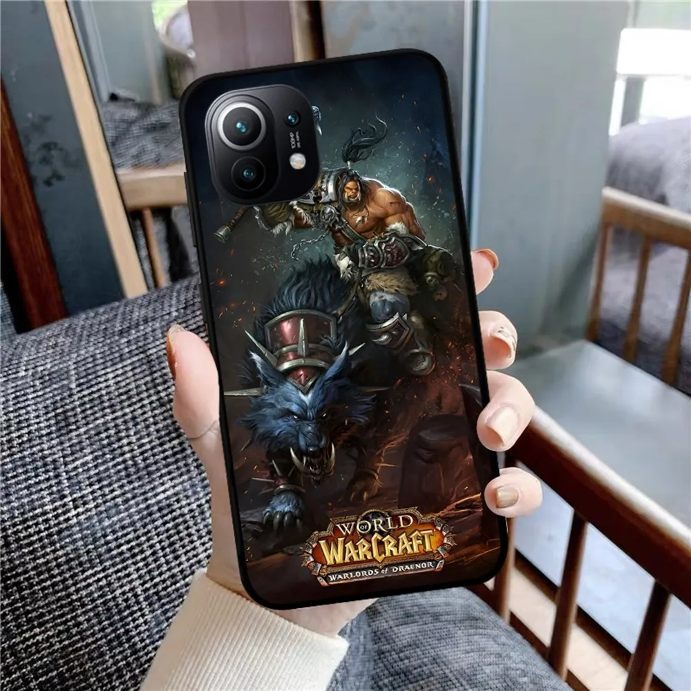 Чехол для телефона Warcrafts of World W-WOW Game Xiaomi Mi 5X 8 9 10 11 12 lite pro 10T PocoX3pro PocoM3 Note