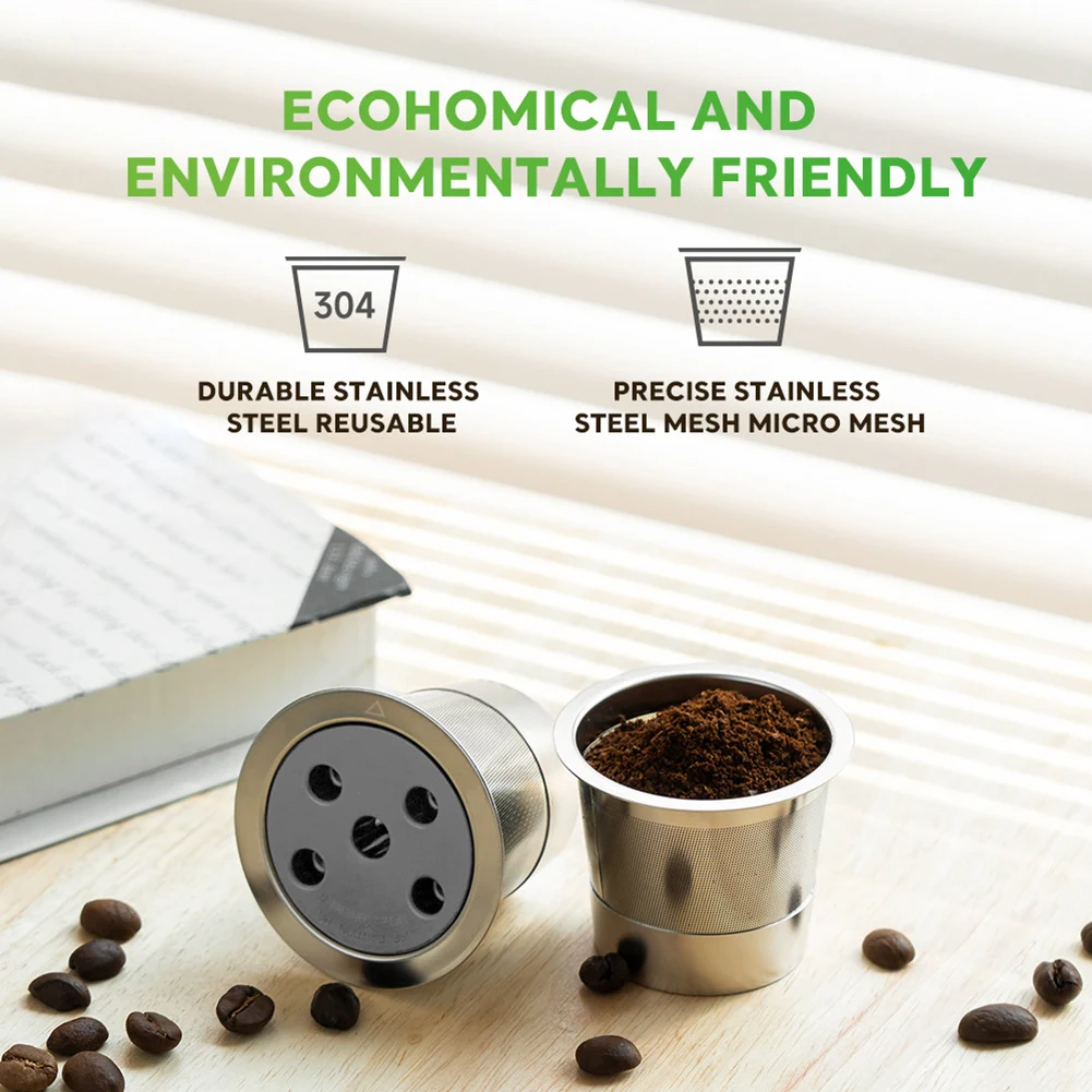 

Reusable Filter Cup K Cup For Keurig K-Supreme Plus Coffee Machine Coffee Tool Stainless Steel Refillable For Coffee Filter