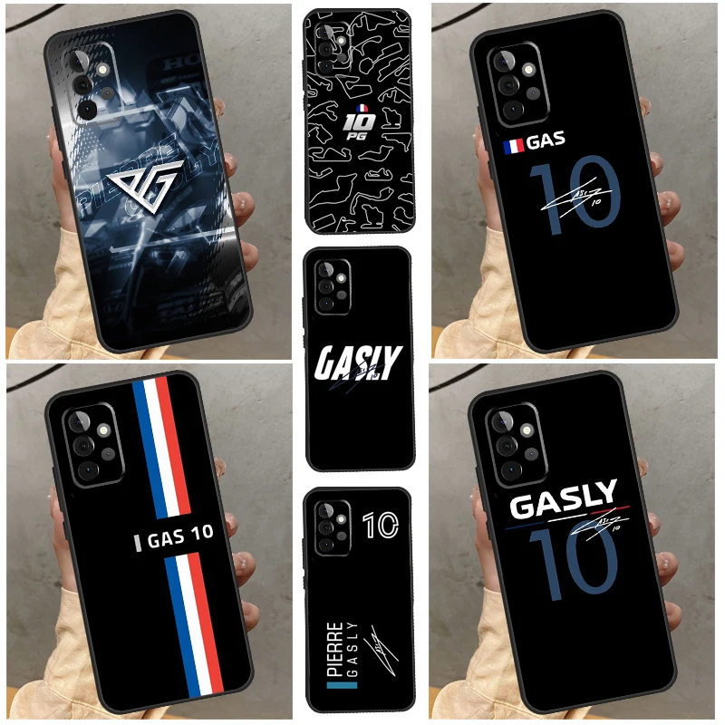 Чехол Pierre Gasly 10 F1 для Samsung Galaxy A54 A34 A14 A32 A53 A13 A73 A33 A51 A71 A12 A22 A52 A72, чехол