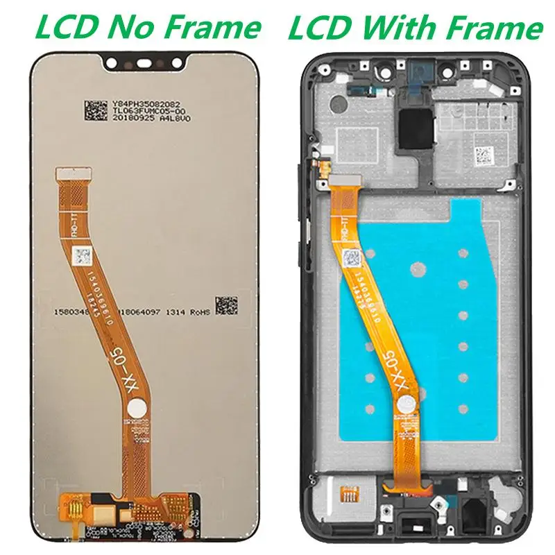 Оригинальный дисплей 6 3 с рамкой для Huawei Mate 20 Lite SNE-AL00 SNE-LX1 SNE-LX2 дигитайзер