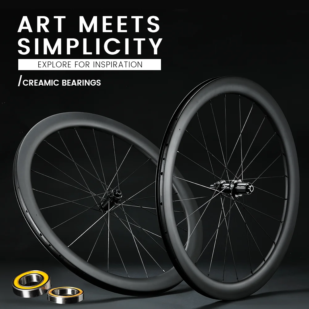 Дисковые Тормозные колеса RYET дорожные карбоновые колесные наборы керамические