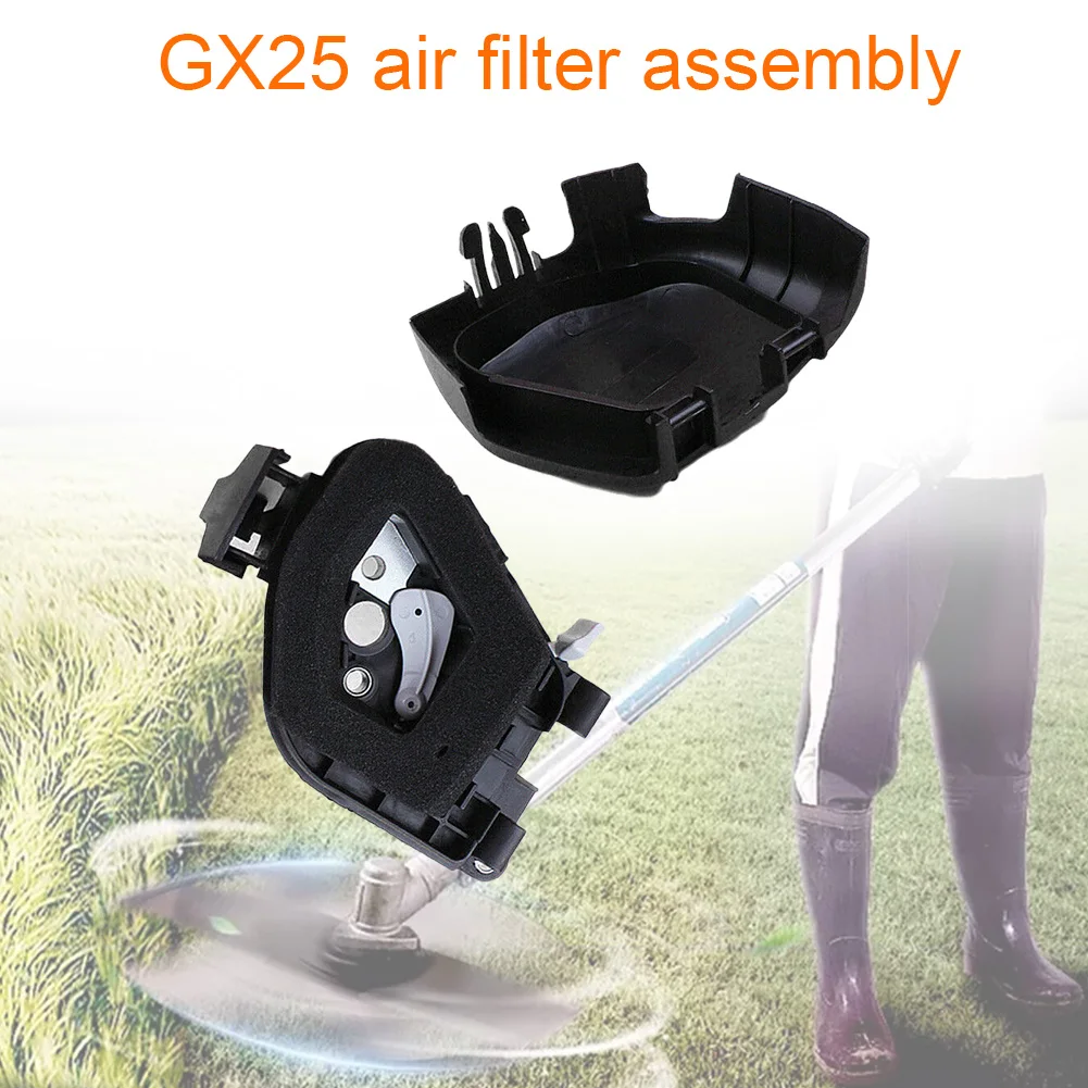

Spare Parts Tools Manual Lawn Mower Carburetor Carb Durable Repair Accessories Outdoor Life Air Filter Cover Assy DIY For GX25