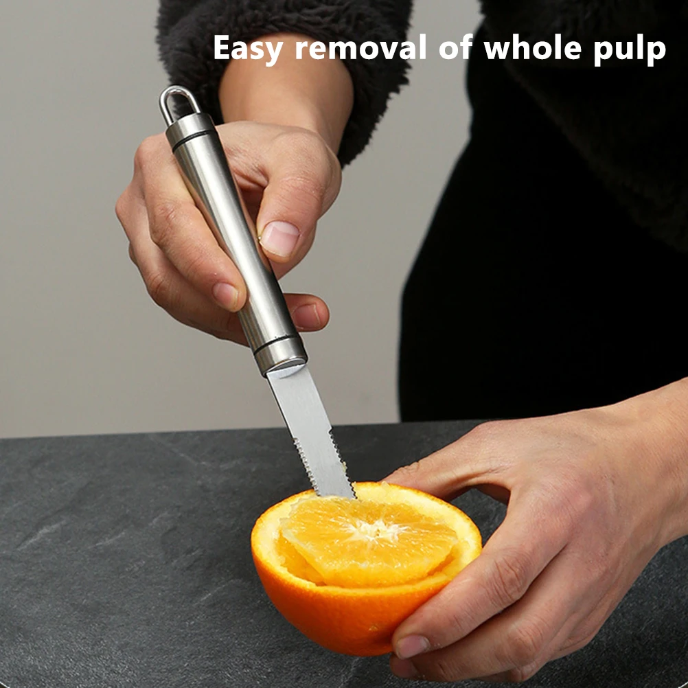 

Stainless Steel Grapefruit Cutter Orange Citrus Peeler Household Fruit Cutter Kitchen Peeling Tools