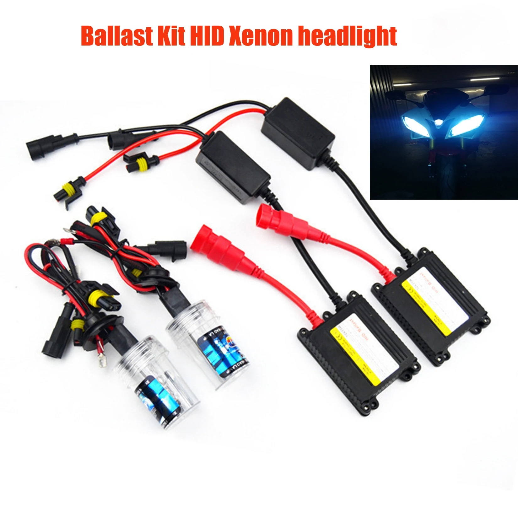 

Ксеноновая Лампа H1 H3 H11 H4 комплекты ксеноновых HID 3000k 6000k, 1 комплект