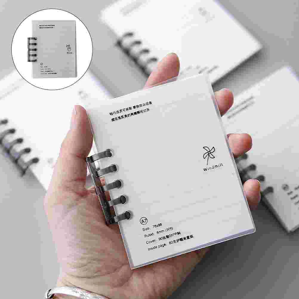 

3 Pcs Word Book Memo Pad English Words Books Carry Pocket Diary Mini Notebook Notepads Study Loose Leaf Portable