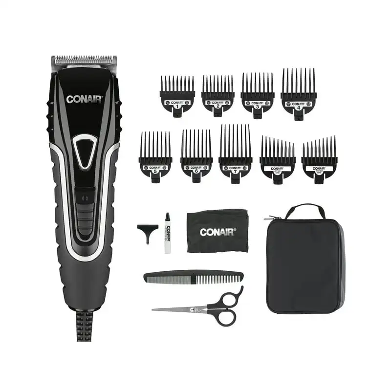 

Series Professional No-Slip 20-Piece Haircut Kit, Home Hair Cutting Kit HC2000