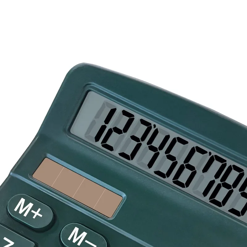 12-значный большой калькулятор с ЖК-дисплеем