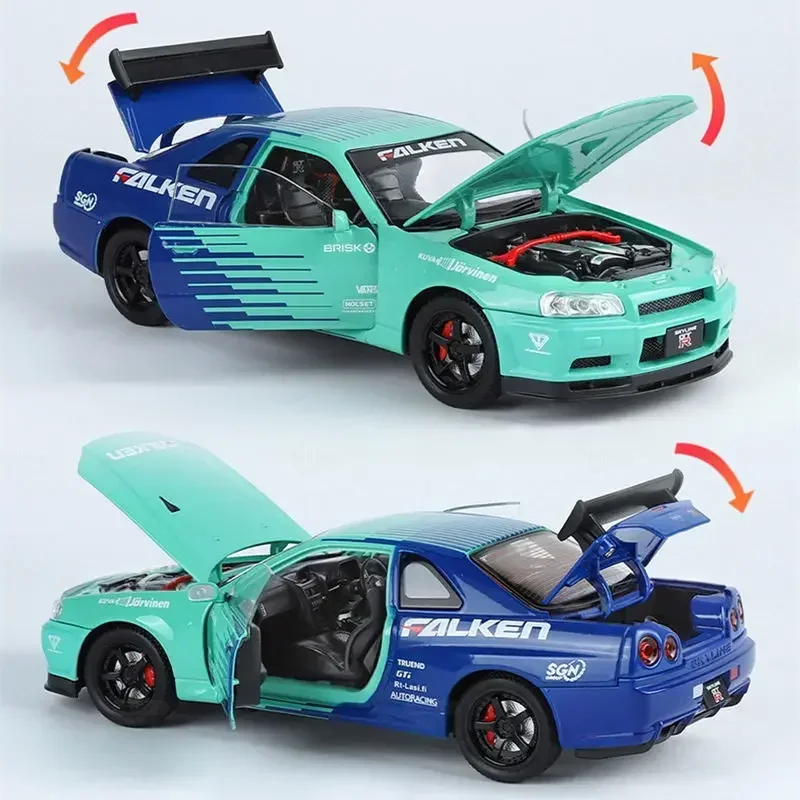 Maisto Nissan Skyline GTR R34 1:24