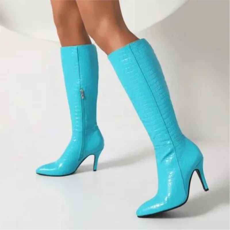 Большой размер Dij Hoge Laarzen Knie Over De Kne Женские женские и зимние кроссовки